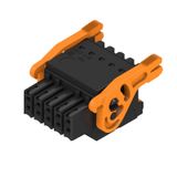 PCB plug-in connector, female plug, 3.50 mm, Number of poles: 10, 180°, PUSH IN with actuator, Clamping range, max. : 1.5 mm², Box