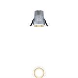 PANOS EVO R68 10W 840 LDO FL-GD WH - LED ceiling-recessed luminaire