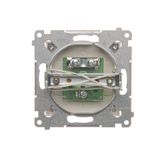 Single roller blind button to control single blind from different locations, 10A, Bronze matt, metalic