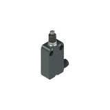 Modular prewired switch wtih plunger with external rubber gasket