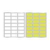 Adhesive Polyester label, 8x17mm, white color, for SmartRoll-Plus