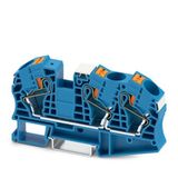 PT 16-TWIN N BU-R-CLM - Multi-conductor terminal block