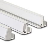 Special SD aluminum profile, for 8 mm glass, matt diffuser, complete, 2 m
