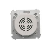 Double equipontential socket, (module), Screw terminals 2.5, 4, 6 mm2, cream white/electro white