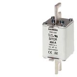 SITOR fuse link, with slotted blade contacts, NH1, In: 160 A, gR