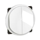 2X10AX 2 WAYS SWITCH FD WH
