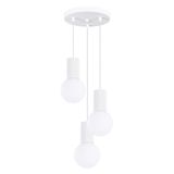 Pendant lamp HALO 3P white