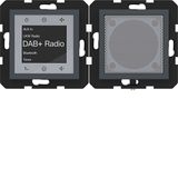 Touch radio DAB+, Bluetooth with speaker, A.x/C.x, anthracite