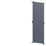 SIVACON, mounting plate, for cabinet rear panel, perforated, H: 2000 mm, W: 600 mm, zinc-plated