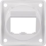 Integro Insert- Supporting Plate for 2 BTR-/E-DAT Modules, Polar White