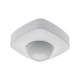 Motion detector, max 2000W, AC220-240V, 50/60Hz, angle 360°, range 20m ± 2,2 - 6m, IP20, working with LED, surface mounted, white housing