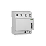 SPD, 4+0 TNS, Class I+II (B+C) 255V, Iimp 12.5kA