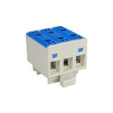 Pass-through/three-way connector WLZ35/3x16/n