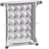 Cable entry plate,univers, for enclosure IP44 / IP54, back side, D160