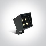 ANTHRACITE 6W WW 30deg IP65 230V