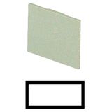 02SQ25 Insert label, AL, blank