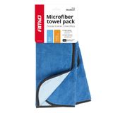 2in1 Microfiber towel - drying and glass 30x40cm 630g AMIO-03747
