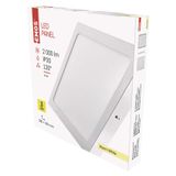 Square LED Fixture 24W IP20 Warm White