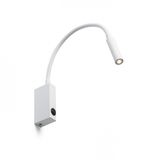 EKE wall white 230V LED 3W 60° 3000K