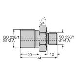 Accessories Threaded Adapter   PCV-G1/2A4