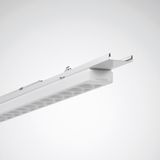 Continuous lines 765... E-Line Next Fix Lens White rectangular ET 37W 6000lm Wide reduced glare UGR19 (W19) IK03 3 SDCM