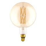 LM-E27-LED BIG SIZE FILAMENT GIANT G200 8W/806Lm AMBER 2100K