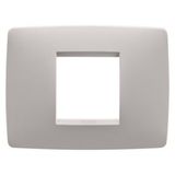 ONE PLATE - IN PAINTED TECHNOPOLYMER - 2 MODULE - NATURAL BEIGE - CHORUSMART