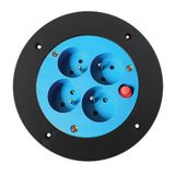 KGN-   Flange with socket 4x230 + thermal switch