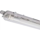 LED TL Luminaire with Tube - 1x18W 120cm 2160lm 4000K IP65
