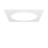 Recessed frame L 595 B 595 H 20 colour: white
