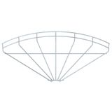 GRB 90 540 FT 90° mesh cable tray bend  55x400