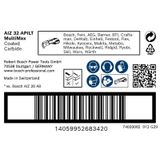 Plunge Cut Blade - RBE 1PC AIZ 32 APILT