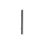 Double two-way switch, (module), 10AX, Screw, black matt