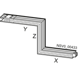 BD2A-400-ZV-Z* Z UNIT FRONTSIDE X/Y 0,36M, Z 0 ,14M-1,25M 160-400A