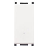 Quid step relay push button 10AX white