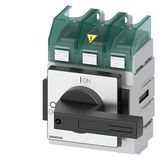 SENTRON, switch disconnector 3LD5 UL, EMERGENCY OFF switch, 3-pole, approved