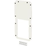 VMS 63V COVER PLATE FOR FUSE STRIP DIN00
