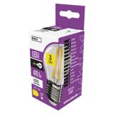 LED Filament Mini Globe / E27 / 3.4 W (40 W) / 470 lm / Neutral White