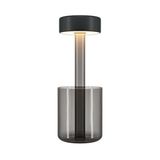 Modern AI Collaboration Battery lamp Grey