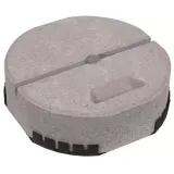 Concrete base C45/55 with recessed grip and support