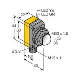Photoelectric Sensor Opposed Mode Sensor (Emitter/Receiver)   QS30ARXQ