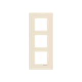 Frame 3-gang / 2+2+2-modules - Niessen logo - S - Dune