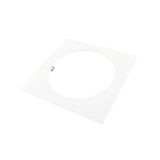 Reducer ring square 280/210 mm white