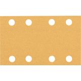 EXPERT C47 Sandpaper with 8 holes for Orbital Sanders 8 x 133 mm, G 1 1-pc