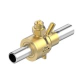 Shut-off ball valve, GBCT 27 D