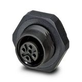 SACC-DSI-M12FS-5CON-L180P - Device connector, rear mounting
