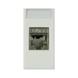 RJ45 SOCKET CAT.5E AVE WHITEK 1M