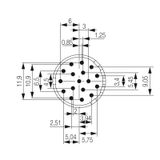 Sensor/Actuator plug-in connector