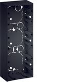 Housing, 3gang, high design, surface-mounted, S.1, anthracite matt