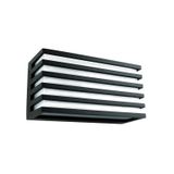 LED lamp Corona H, 9W, 4000K, IP65, black color